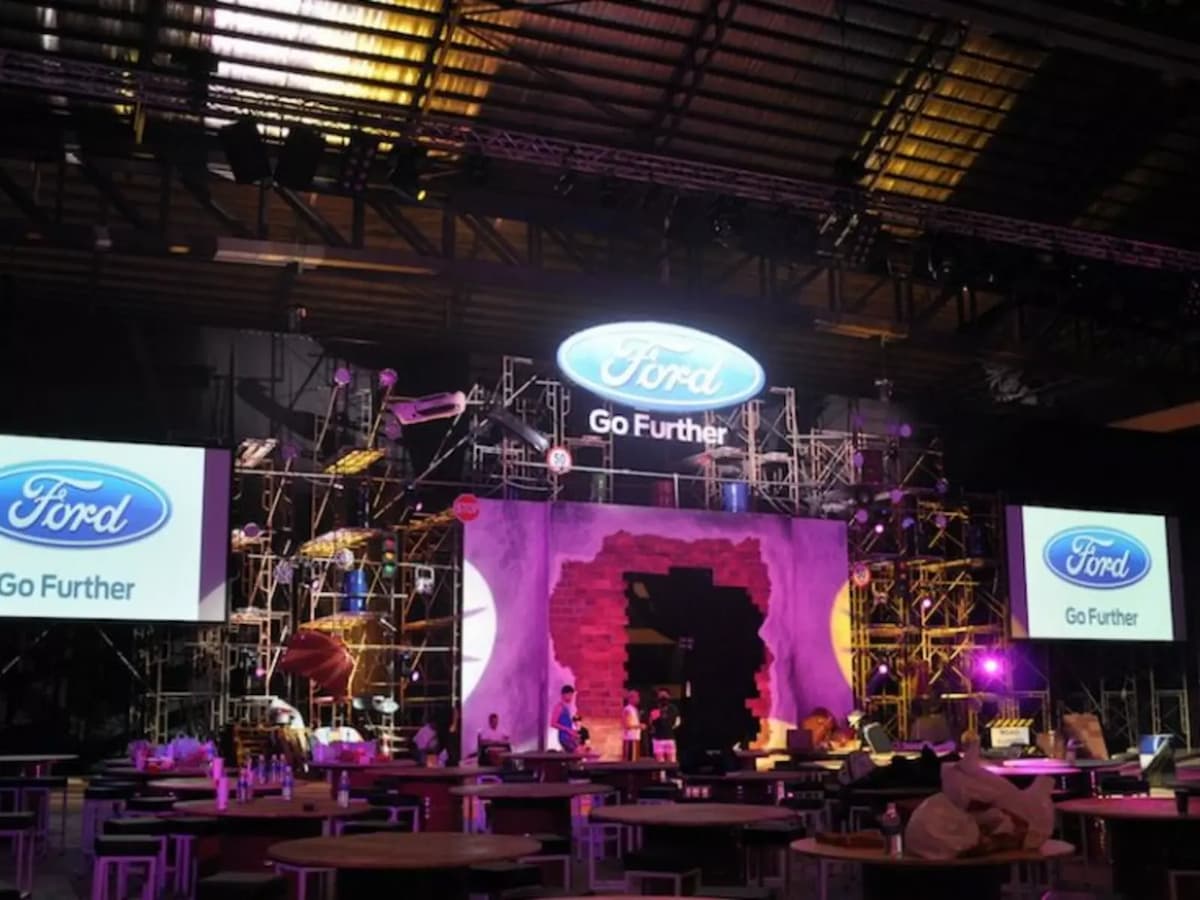 product launch event by ford with go futher theme