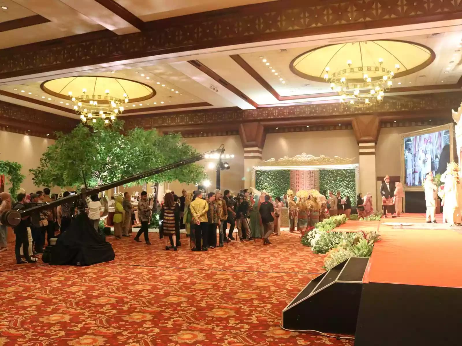 balai kartini mawar conference room wedding sewa gedung pernikahan murah jakarta