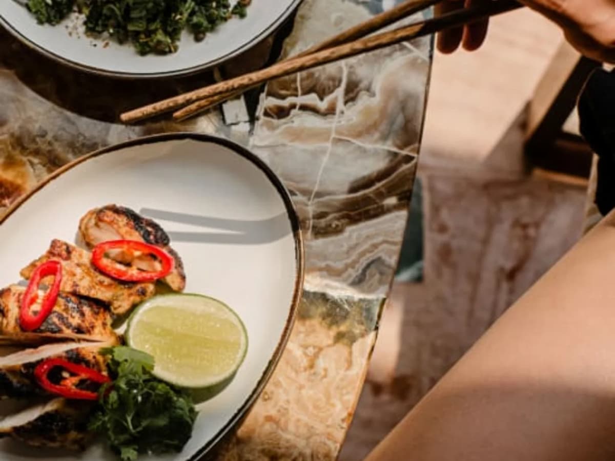 roasted chicken from Soho House Hong Kong