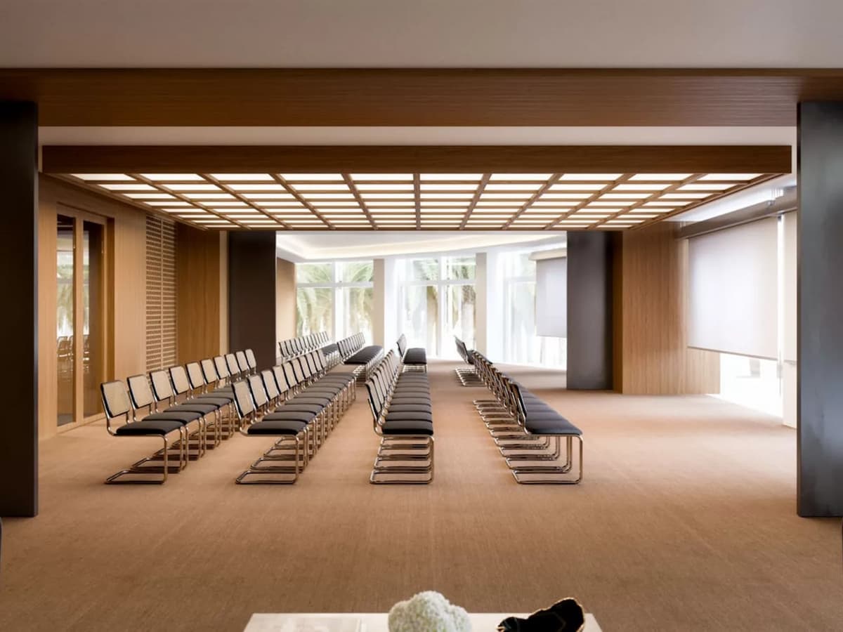 venue for product launch singapore with theatre seating setup