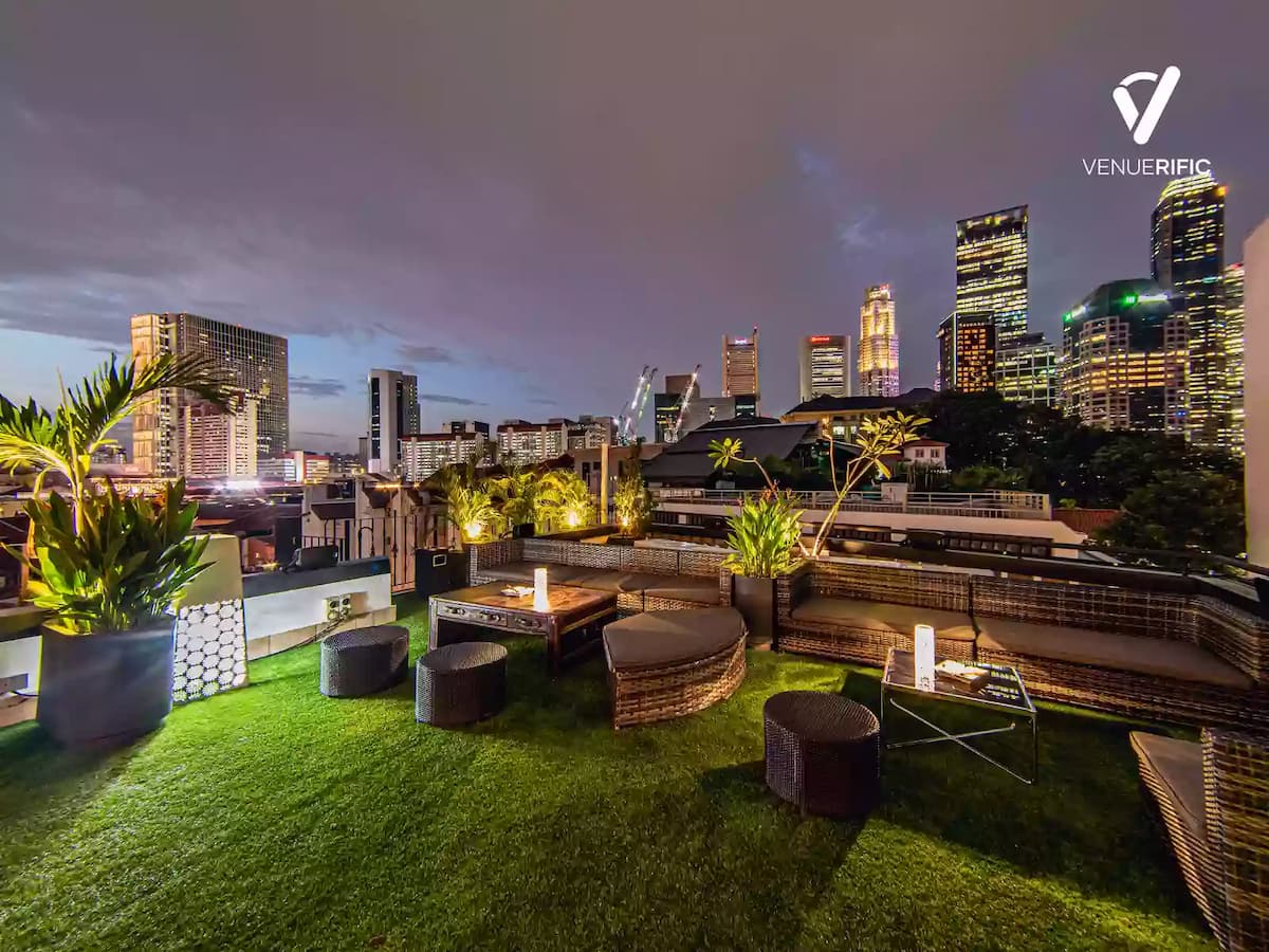 venues for 21st birthday party singapore with skyline view