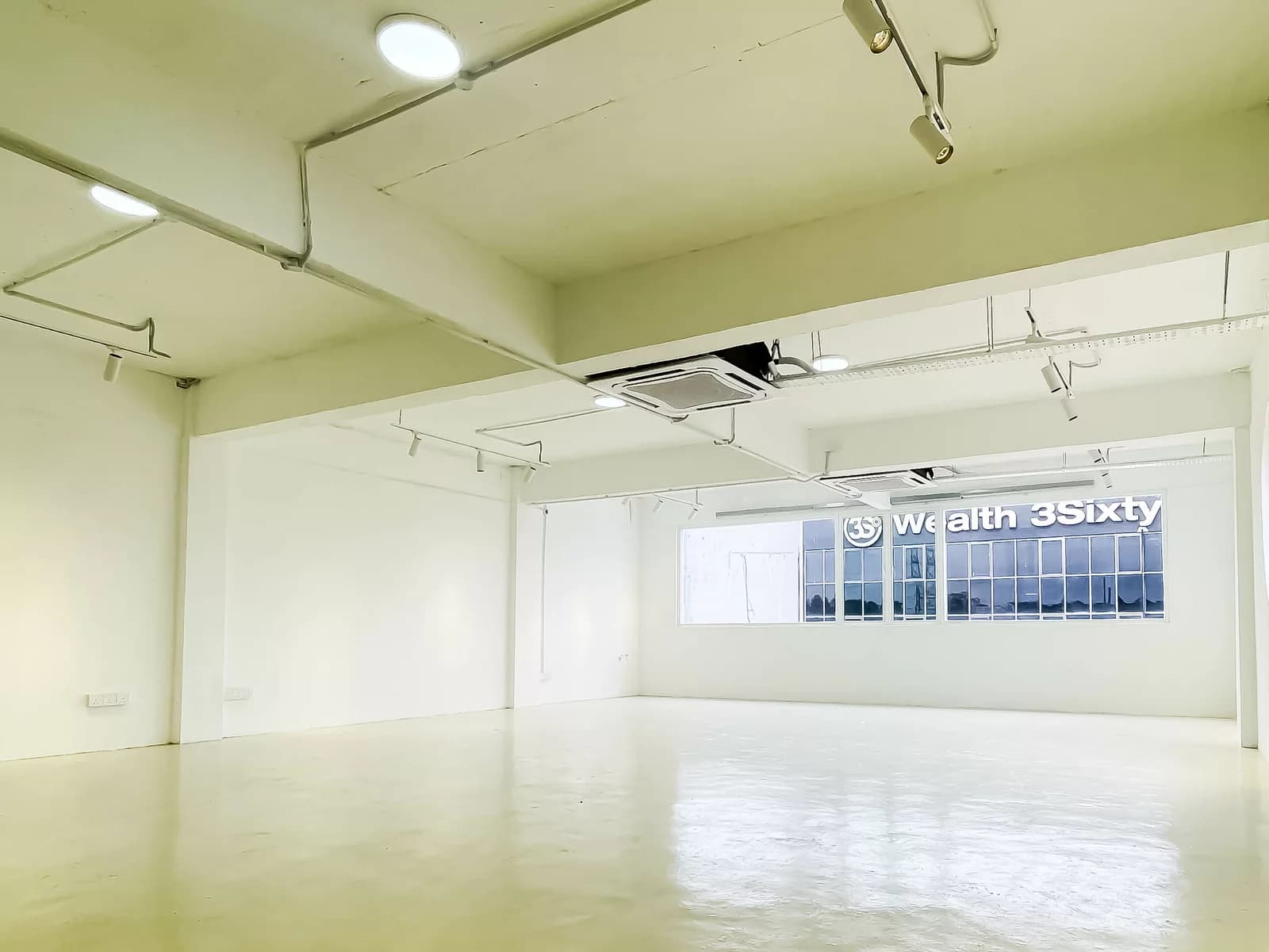 large spacious white party venue in malaysia for rent