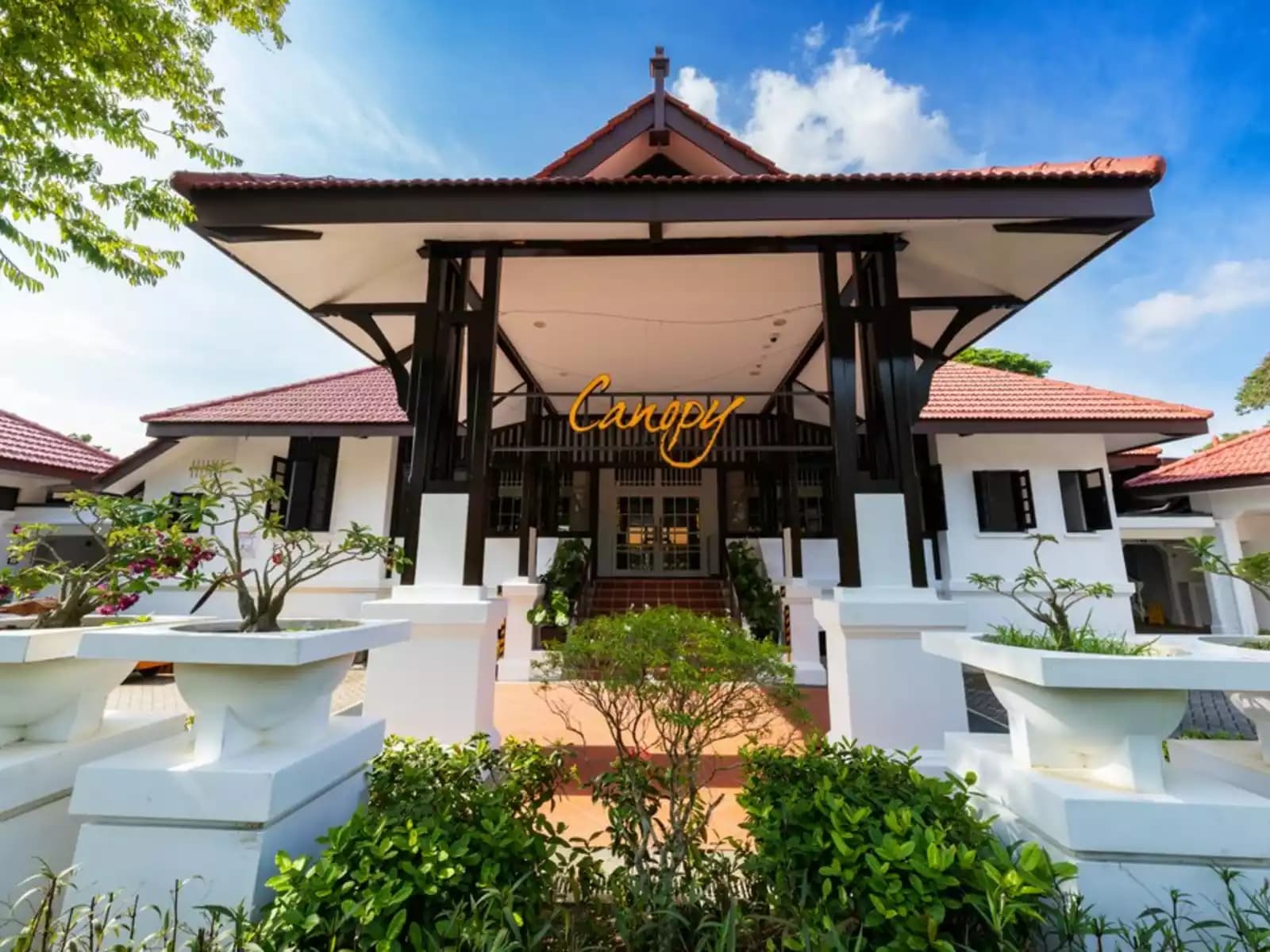 canopy changi village entrance