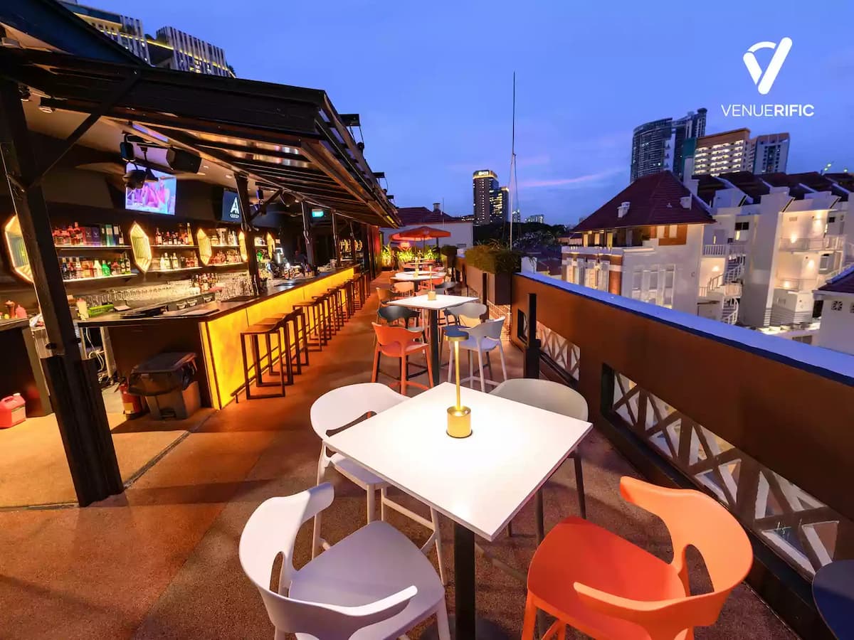rooftop bar venue located at cbd area