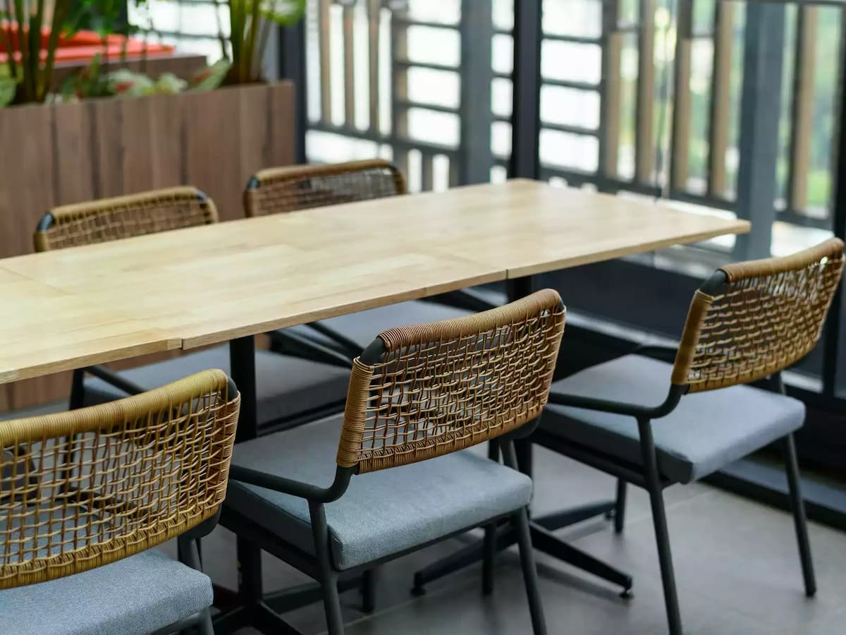 meeting space area with natural light