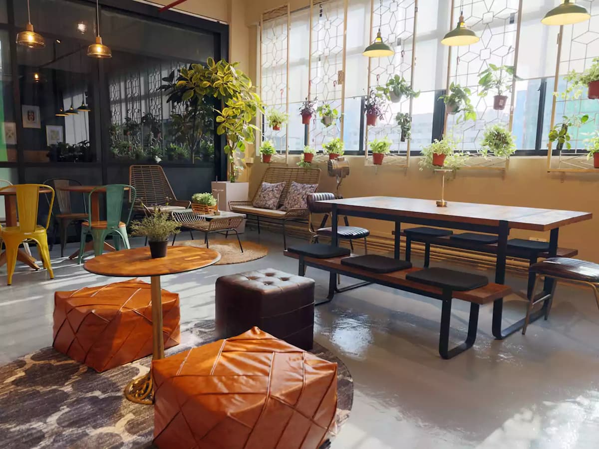 well-furnished venue offers a suite of amenities