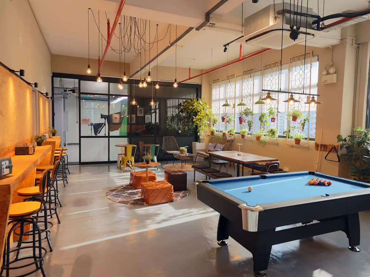 multifunctional event venue singapore with games and amenities