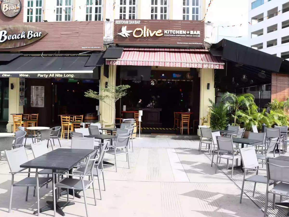 a outdoor dining during day light