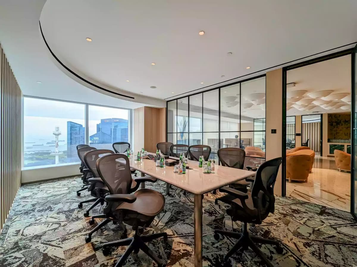 stylish and modern meeting room