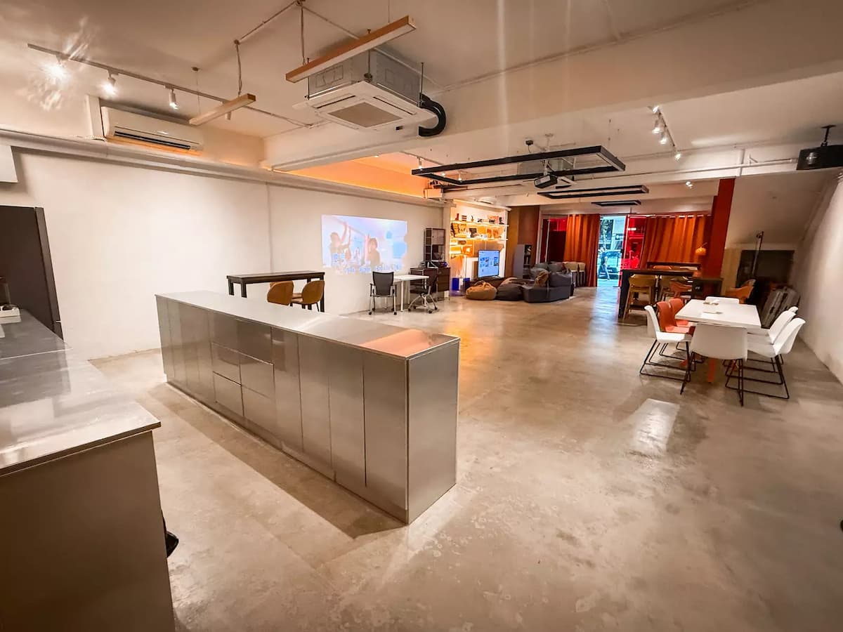 spacious and modern event space