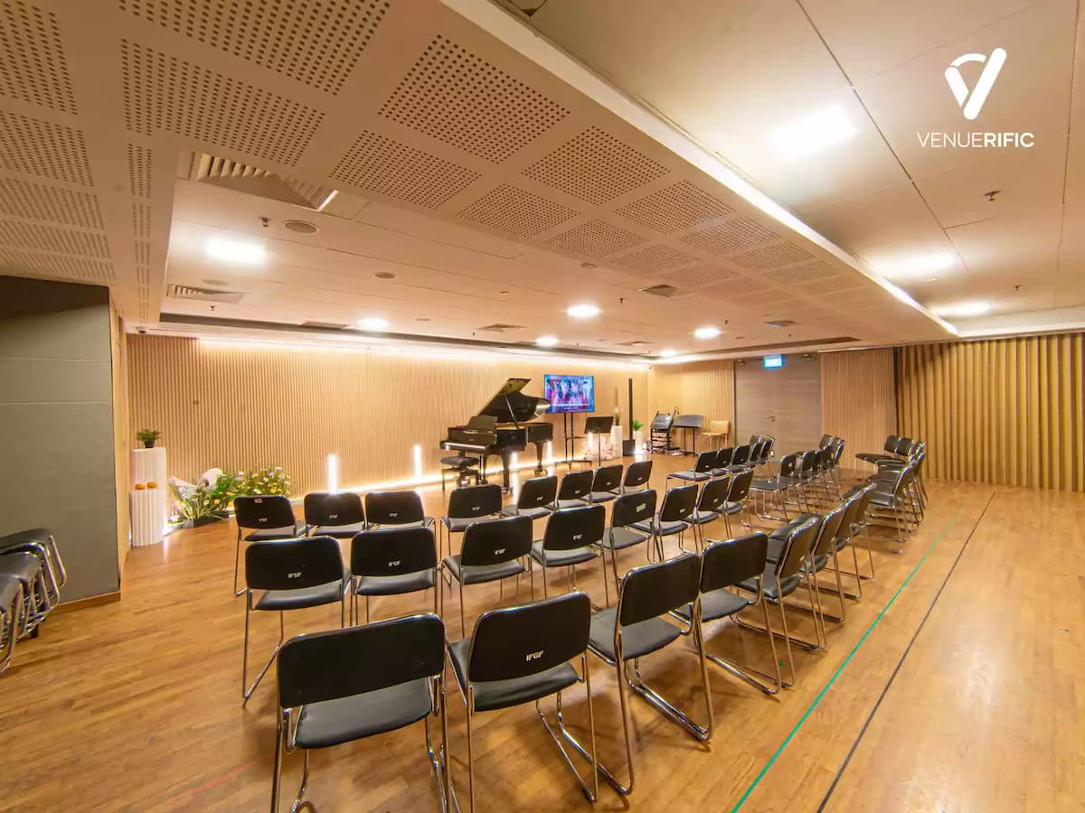 Concert Hall MusArt Co-Create in Singapore side view