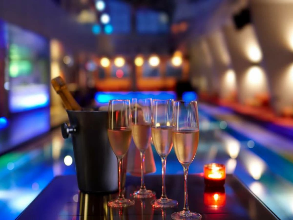year end pool party venue in kuala lumpur with champagne