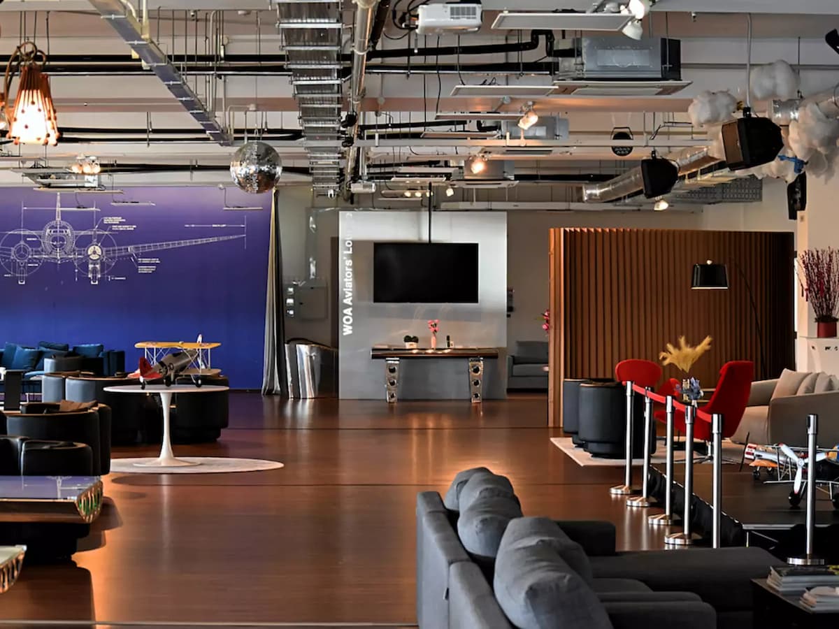 a modern interior of wingsover asia