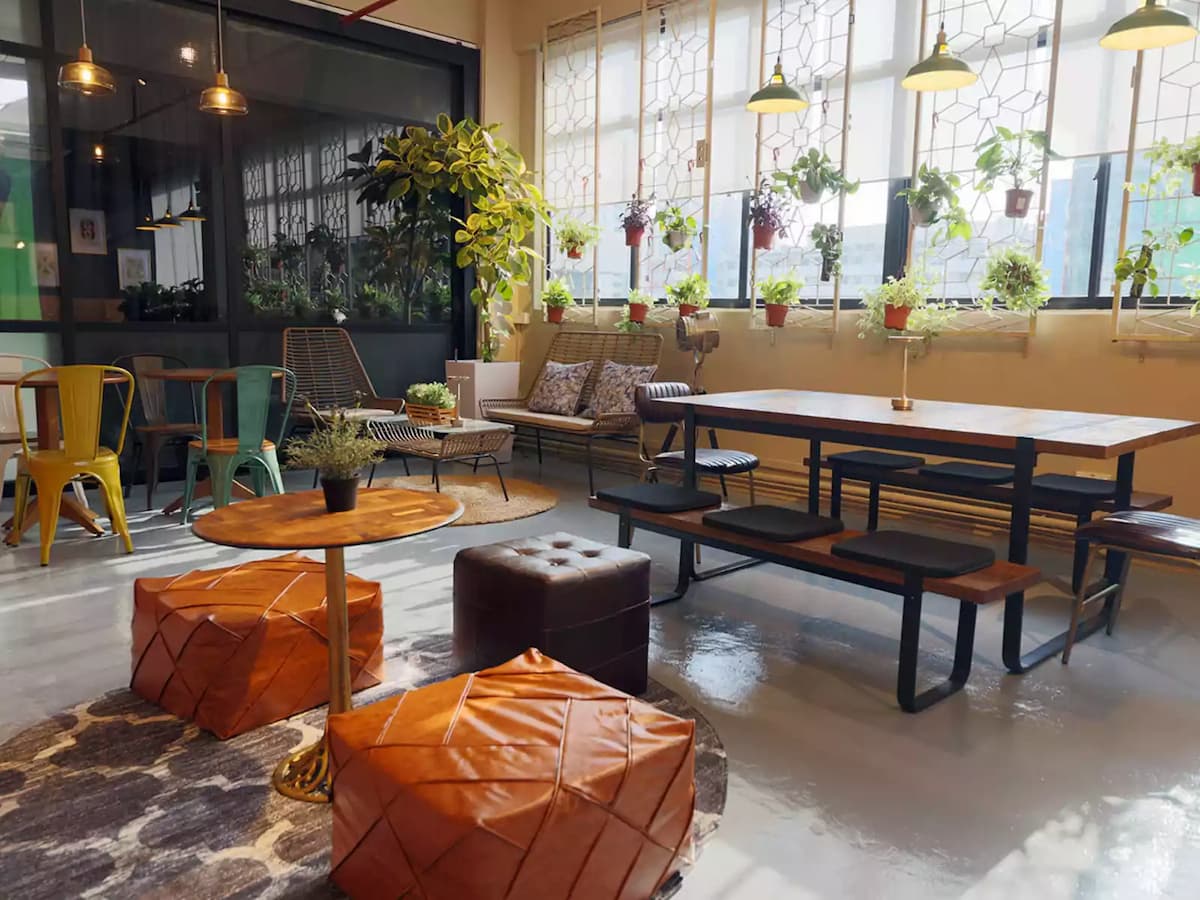 well-furnished venue offers a suite of amenities