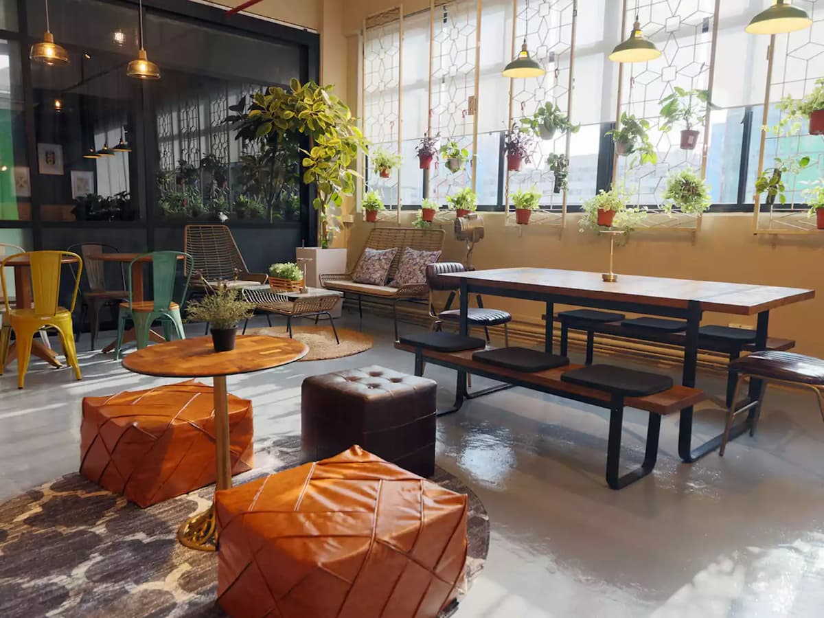 well-furnished event venue singapore with natural lights