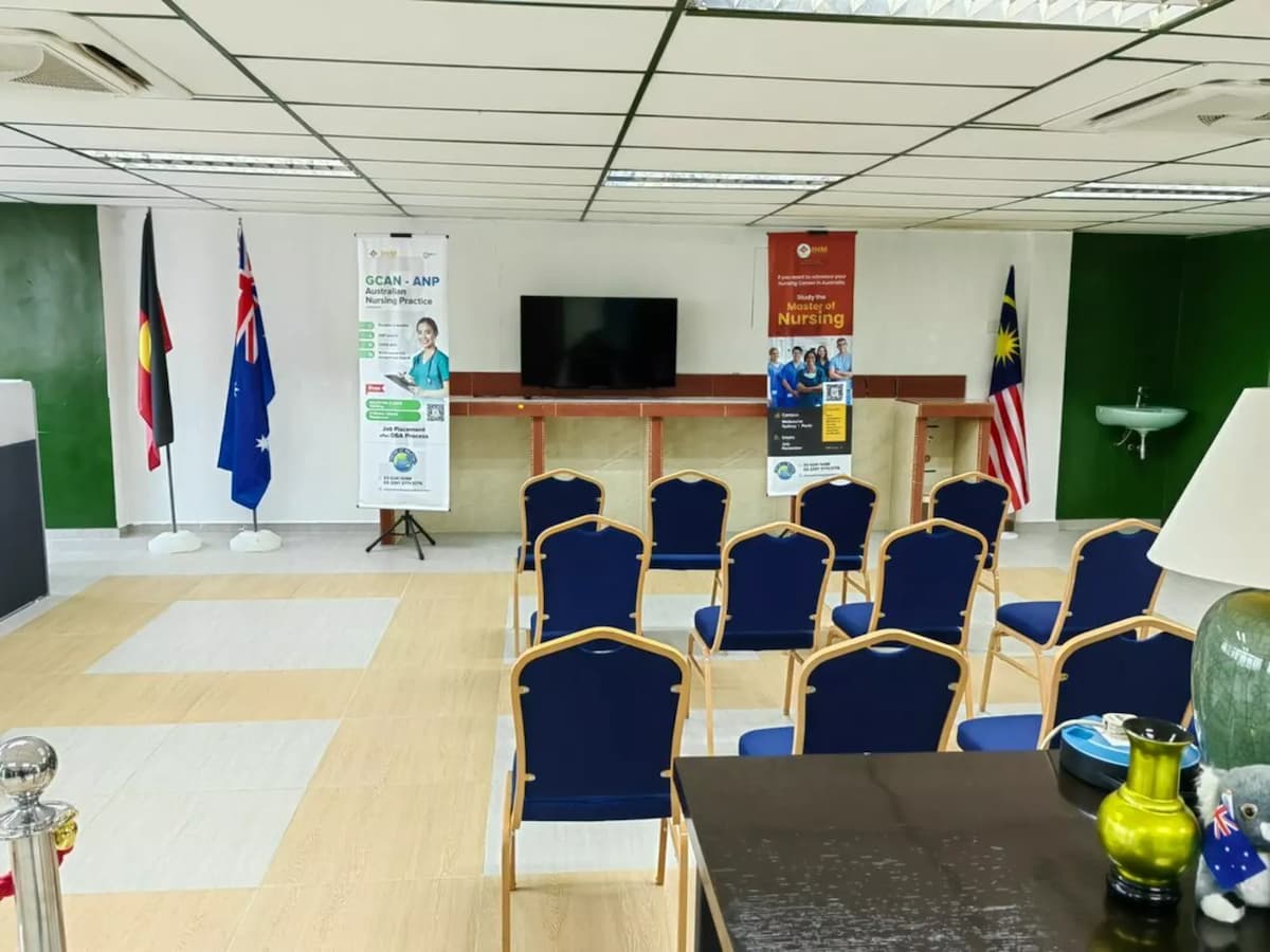 seminar hall rental with theatre seating style