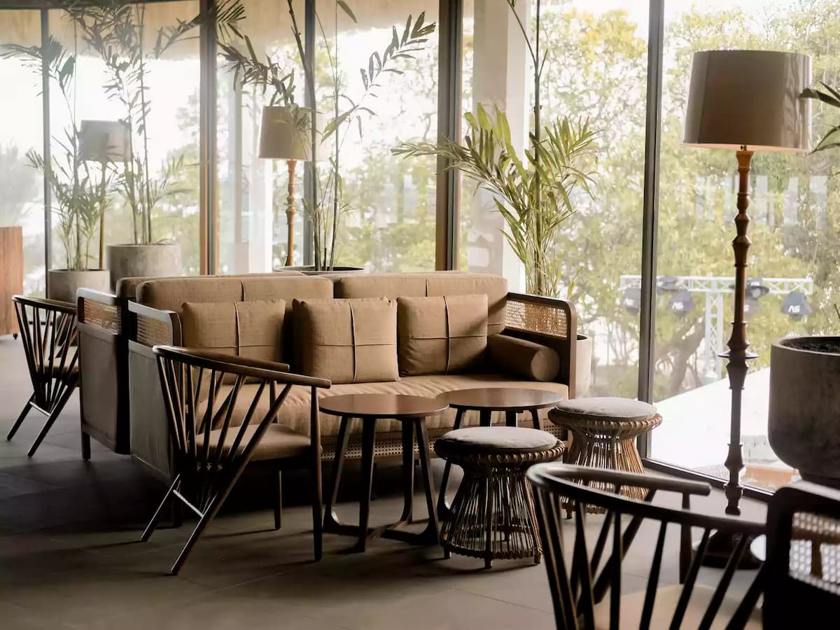 sleek rattan furniture
