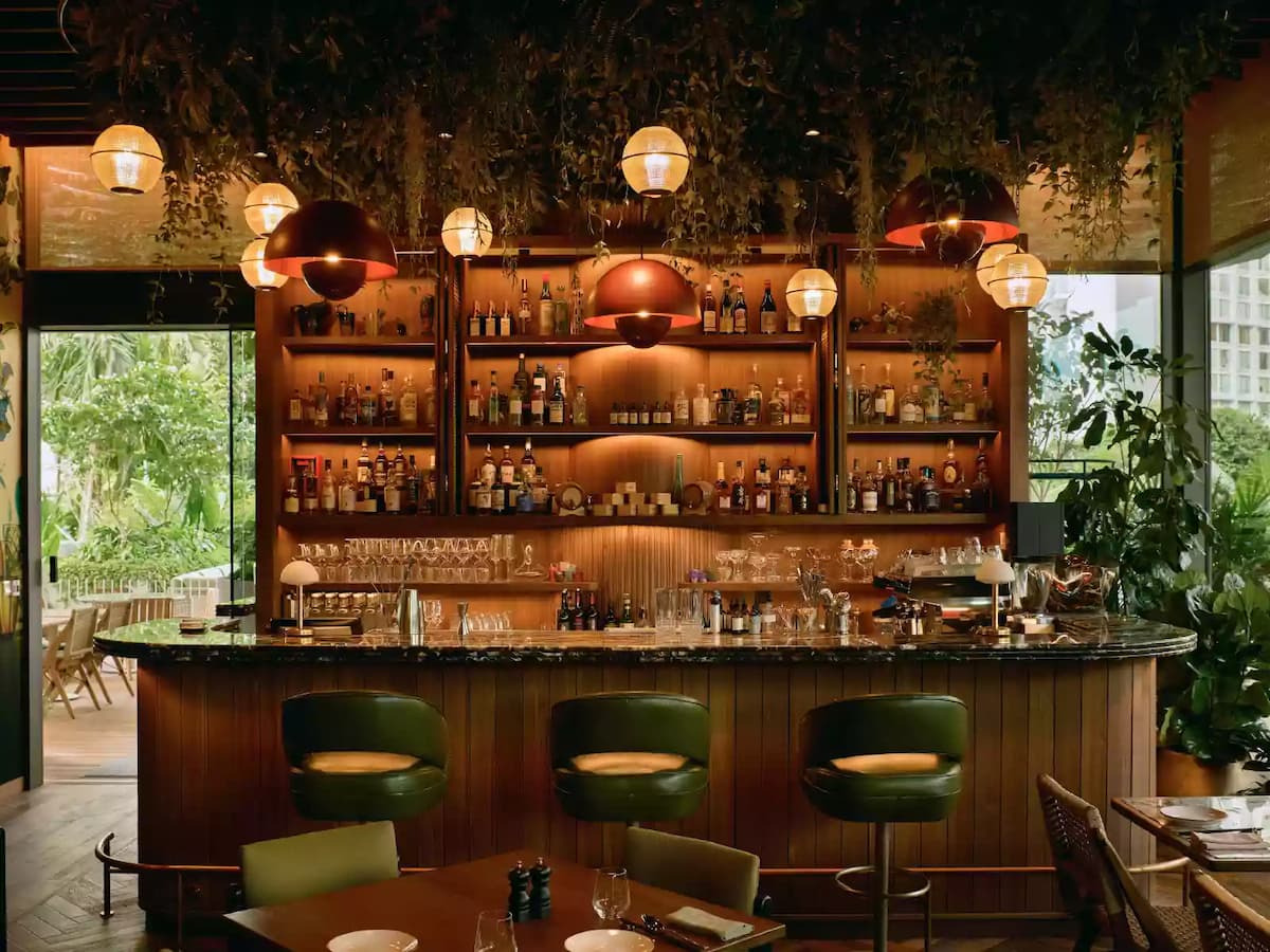 Kaya bar at The Standard Singapore for cocktail and networking events
